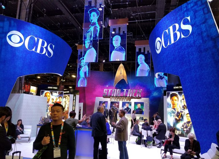 DISCOVERY Headlines CBS Display at 2018 Licensing Expo