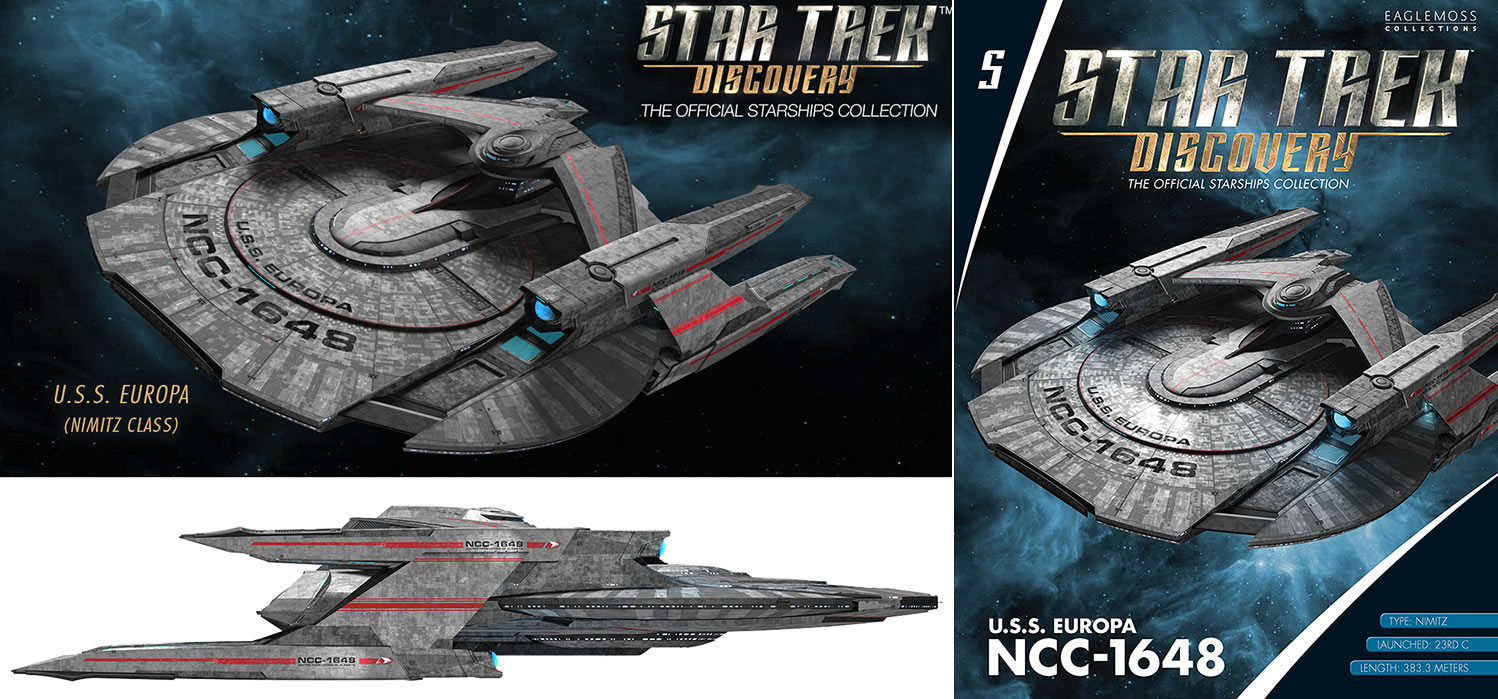 Heft OVP 111466 EAGLEMOSS Star Trek 72 USS Enterprise NCC-1701-A Starship Coll 