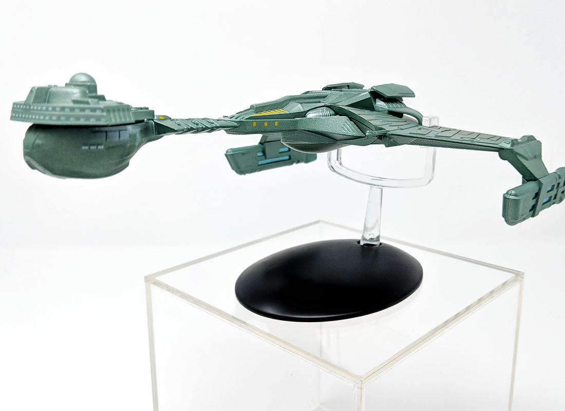 Klingon Battle Cruiser-Star Trek Eaglemoss metal nave espacial modelo 2009 nuevo 