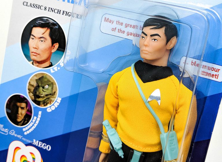 FIRST LOOK: Mego’s New Lt. Sulu STAR TREK Retro Figure