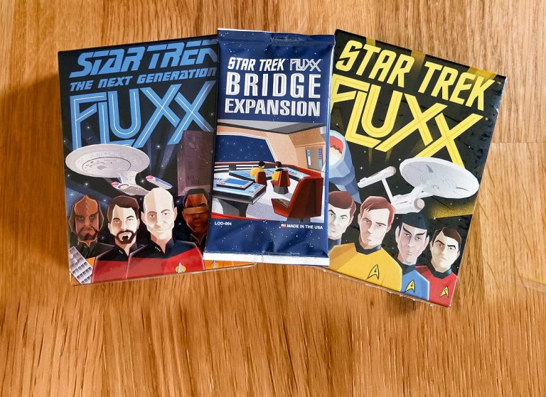 REVIEW: Star Trek & Next Generation Fluxx Card Games