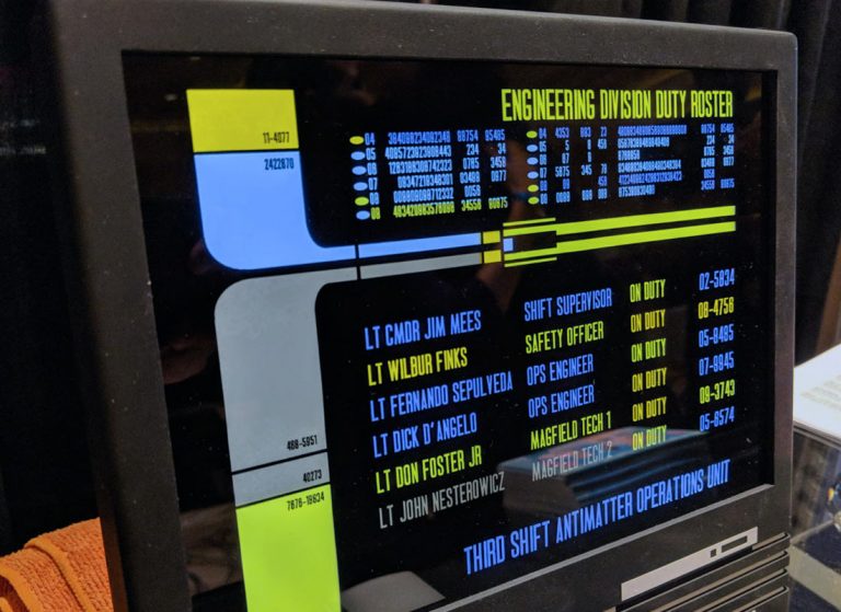 Roddenberry Shows Off TREK ‘Picard Desk Monitor’