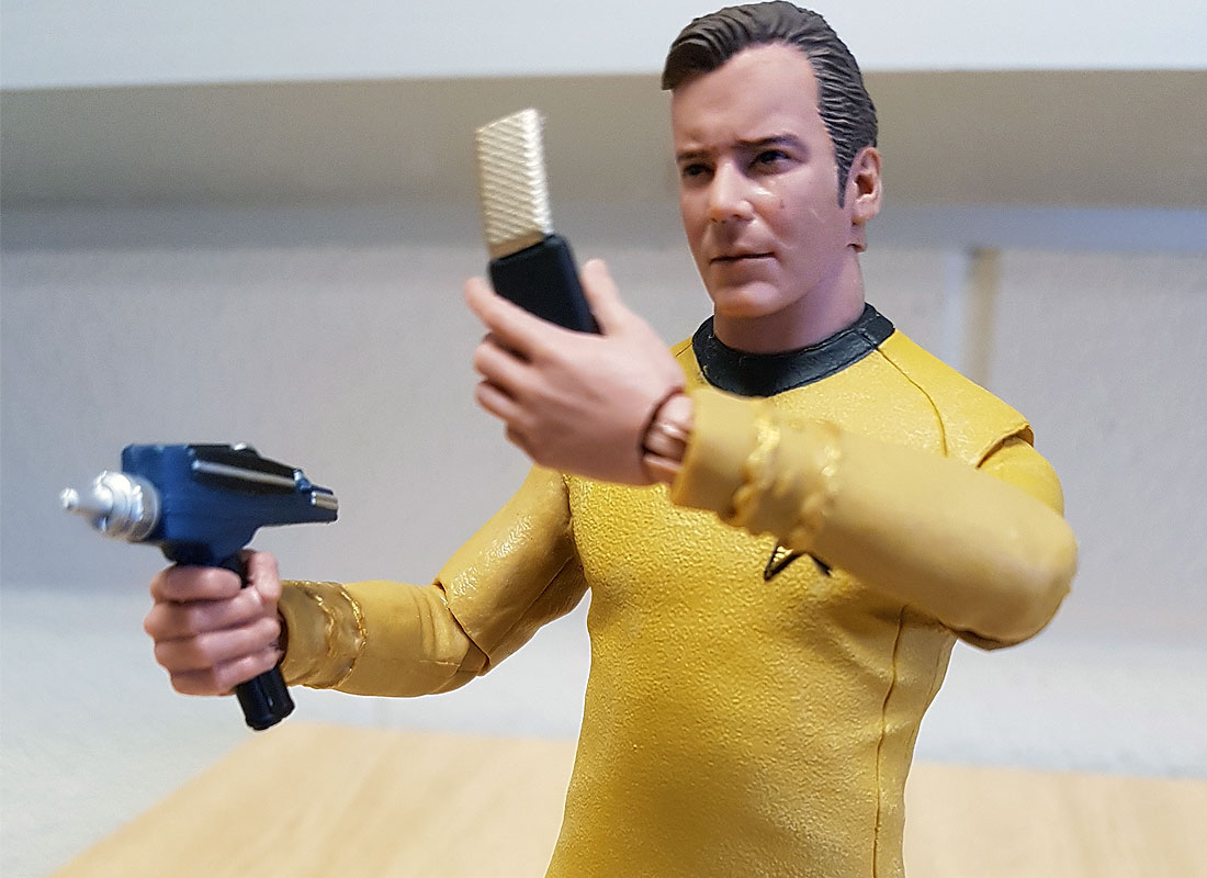 Kirk Collectible Action Figure McFarlane Toys Star Trek Captain James T 