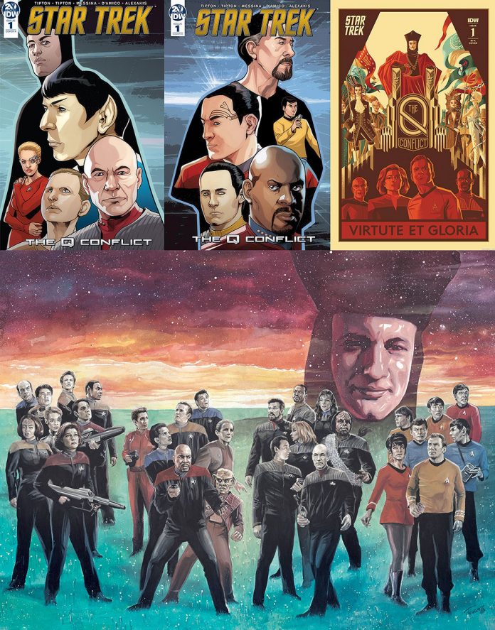 Trek Comics Review: THE Q CONFLICT #1 • TrekCore.com