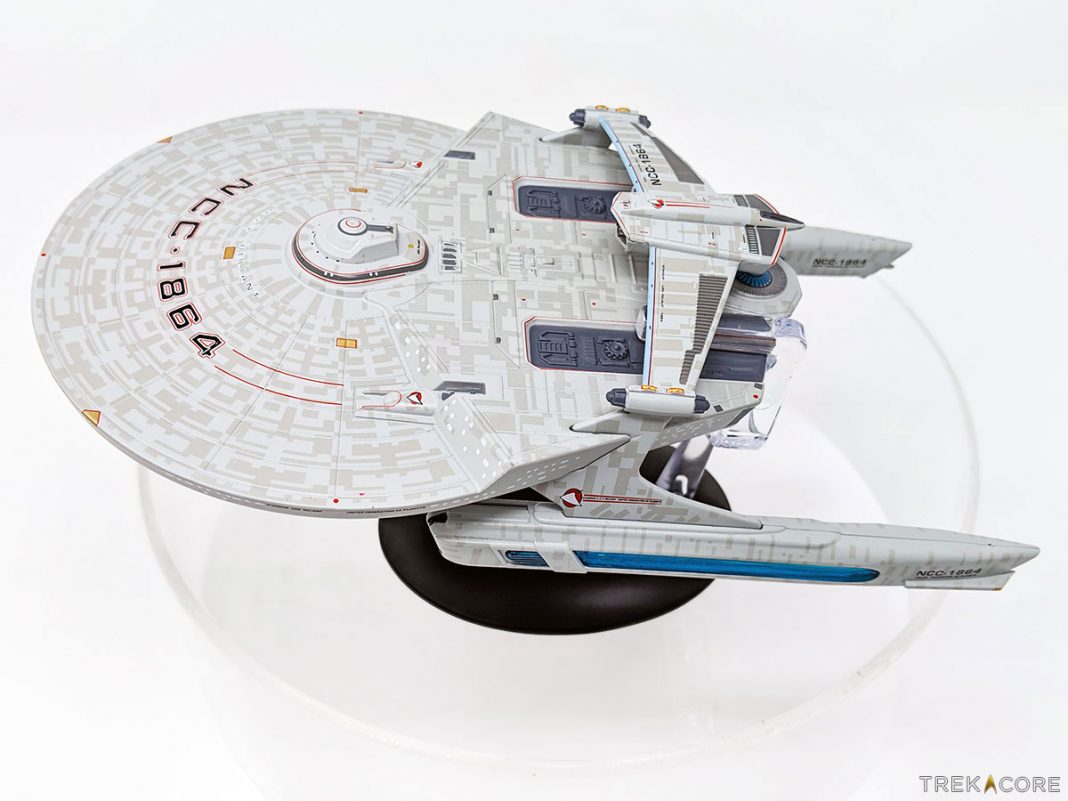 REVIEW: Eaglemoss XL -- Miranda-Class USS RELIANT • TrekCore.com