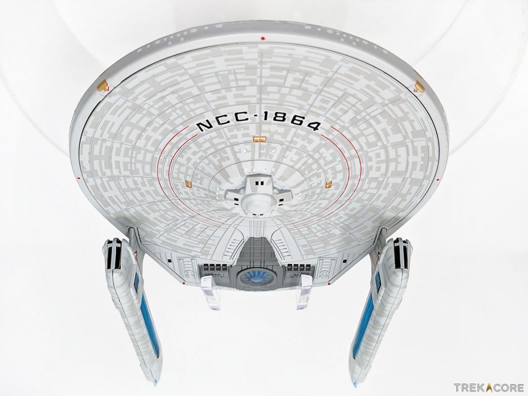 REVIEW: Eaglemoss XL -- Miranda-Class USS RELIANT • TrekCore.com