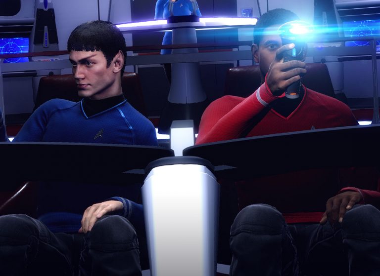 STAR TREK: DARK REMNANT VR Game at Dave & Buster’s