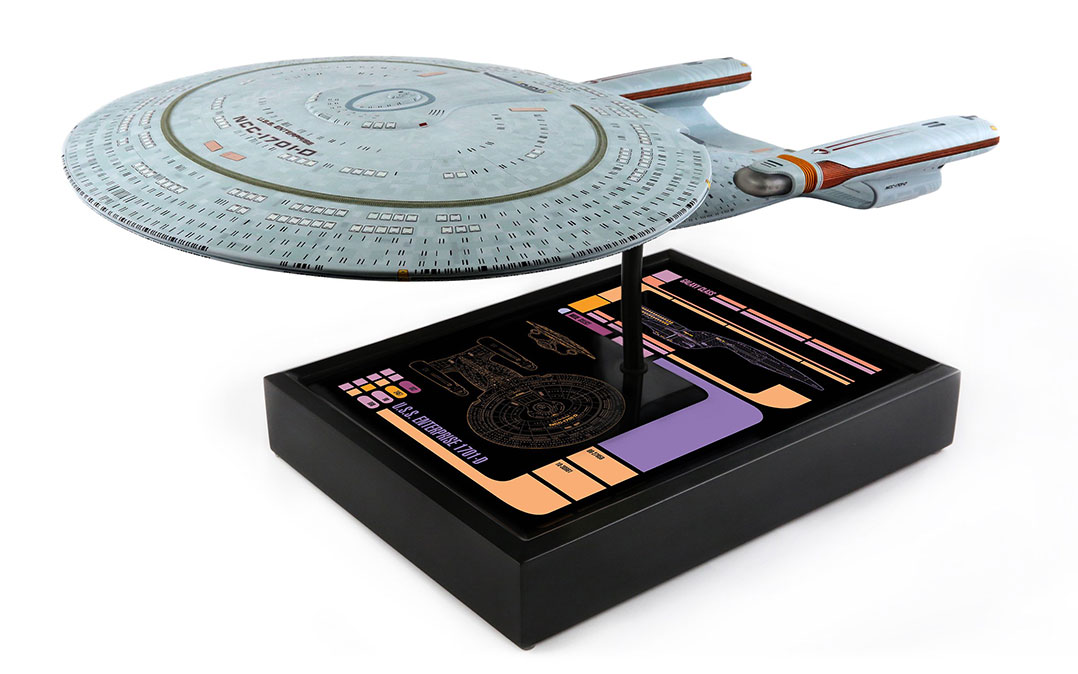 Enterprise NCC-1701-D Monitor Mate TNG U.S.S Star Trek 