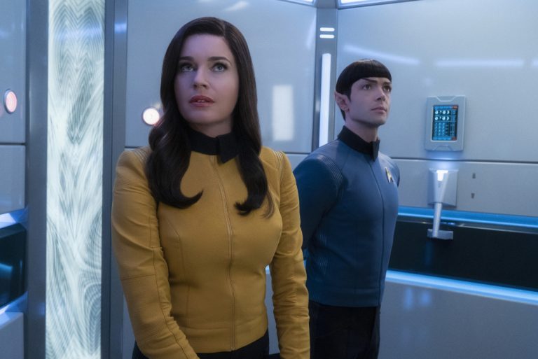 Captain Pike, Lieutenant Spock, and Number One Return for STAR TREK ...