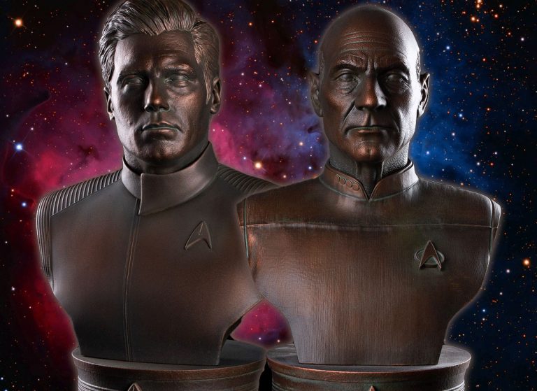 Chronicle Collectibles Debuts STAR TREK Captains Busts