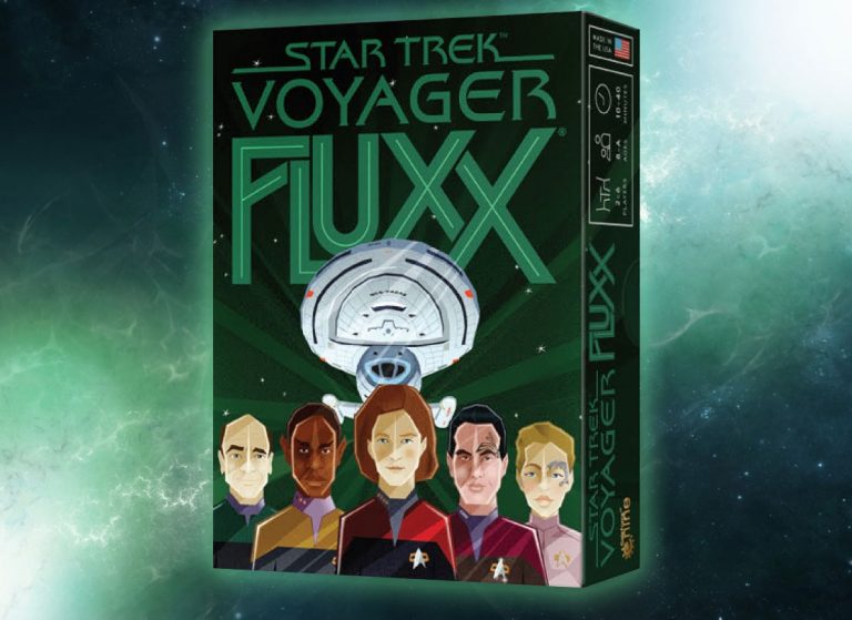 First Look at STAR TREK: VOYAGER Fluxx Card Game