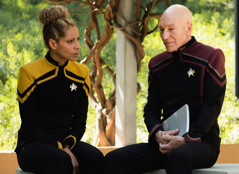 Michelle Hurd and Patrick Stewart on the Emotional Moments of STAR TREK: PICARD’s Season Finale