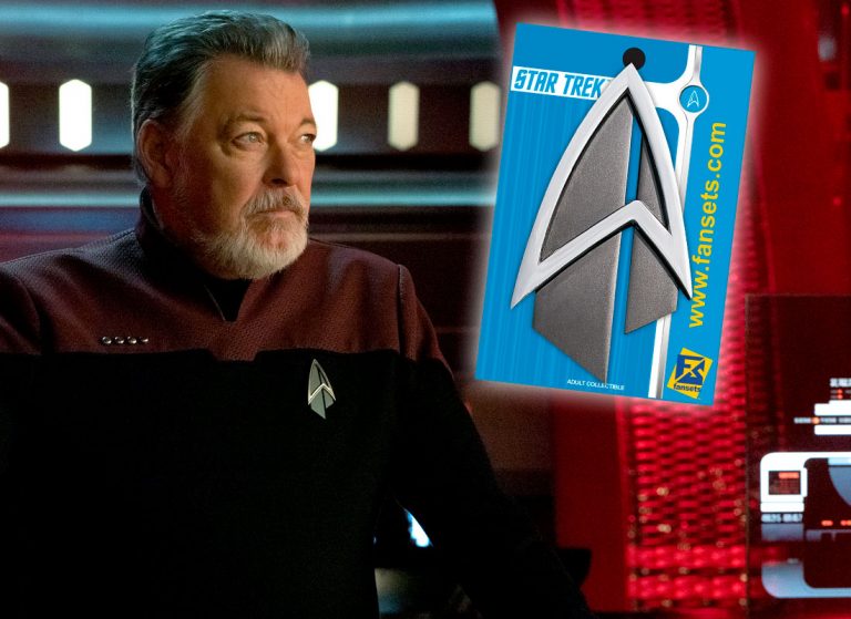 FanSets Debuts STAR TREK: PICARD Starfleet Badge Pin