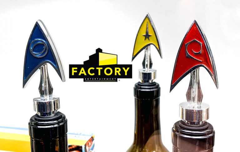 Factory Entertainment Expands STAR TREK Barware Line