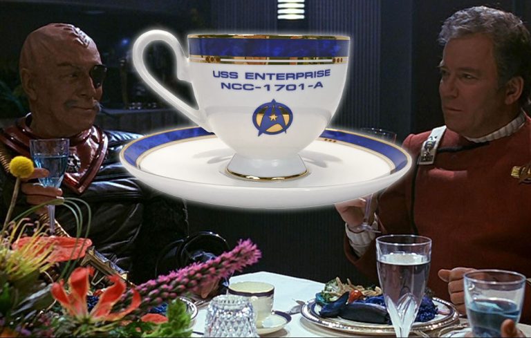 SDCC Exclusive STAR TREK VI Enterprise-A Tea Set Revealed