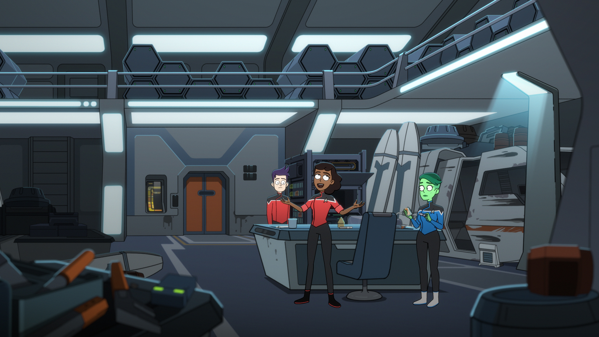 Three New STAR TREK LOWER DECKS Images Beam Down •