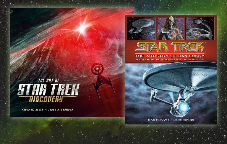 Inside Upcoming ART OF STAR TREK: DISCOVERY and ARTISTRY OF DAN CURRY Behind-the-Scenes Books