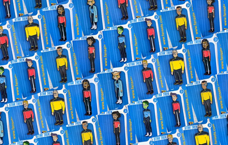 FanSets Launches STAR TREK: LOWER DECKS Pin Lineup