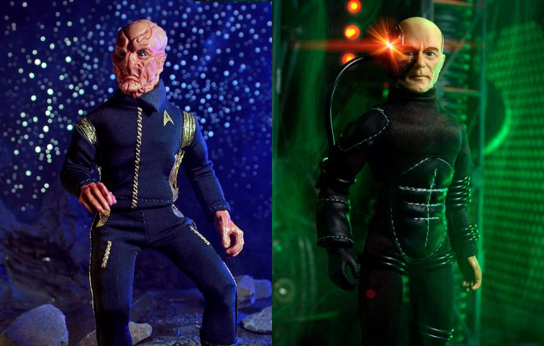 Mego Adds DISCOVERY Crew, NEXT GENERATION Villains to Expanding STAR TREK Action Figure Lineup