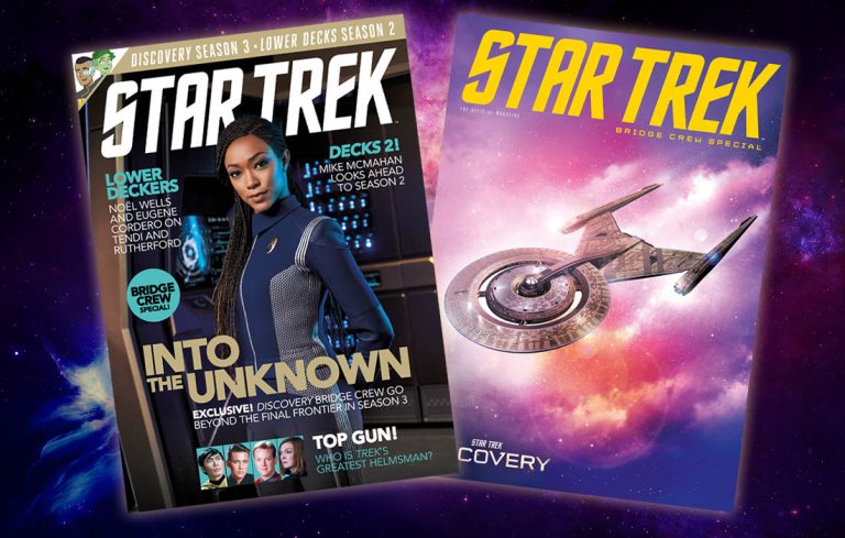 November’s STAR TREK MAGAZINE is a DISCOVERY Bridge Crew Special