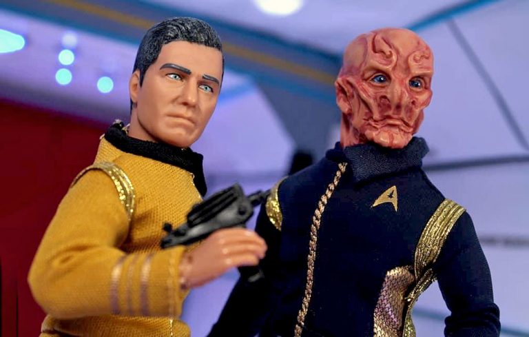 Mego Beams Down STRANGE NEW WORLDS’ Captain Pike to Join STAR TREK Action Figure Lineup