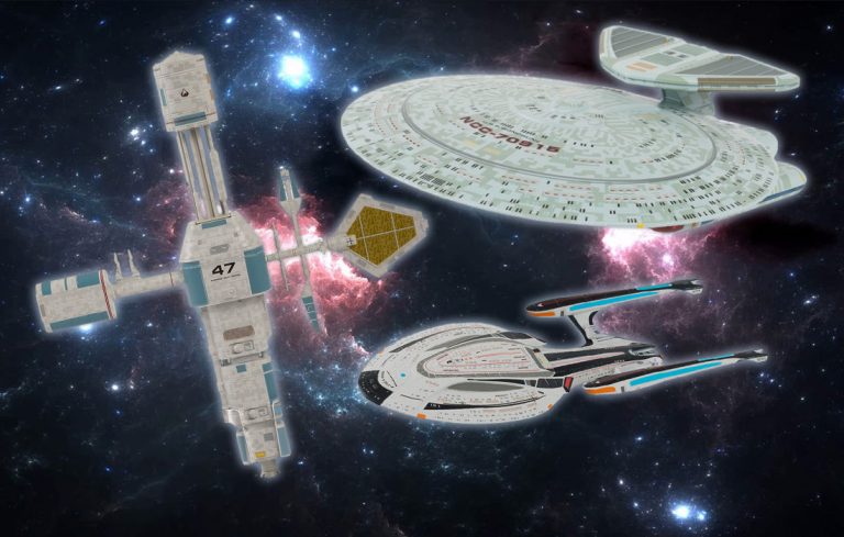 Hero Collector’s June STAR TREK Models Include Space Station, XL Nebula, Enterprise-F, and More from PICARD