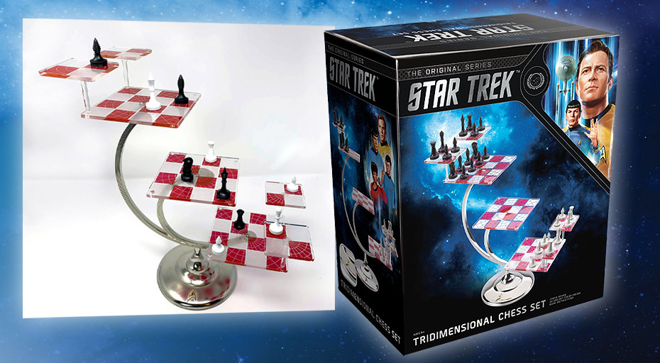 Star Trek Tridimensional Chess Set for 2 players