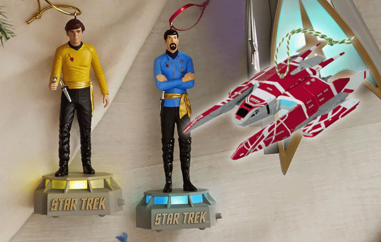 Mirror Spock & Mirror Chekov, PICARD’s La Sirena Join 2021’s Hallmark STAR TREK Ornament Lineup