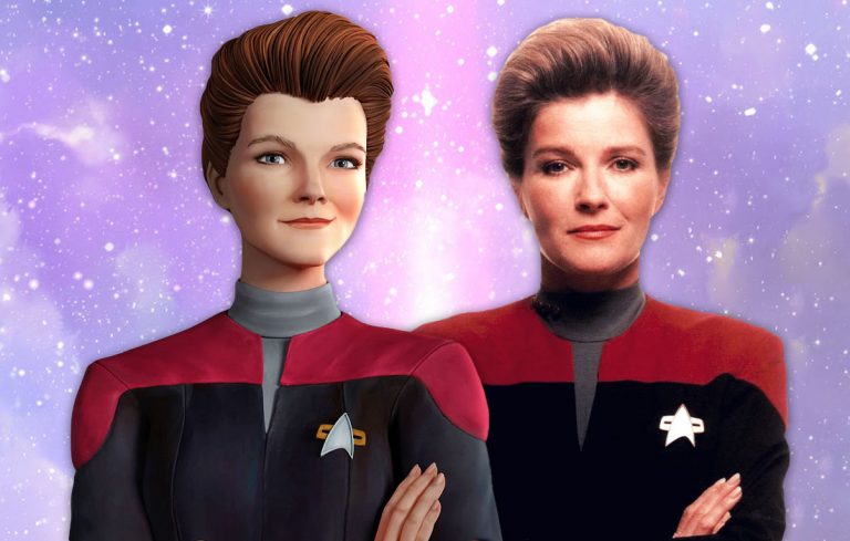 First Look at Captain Janeway in STAR TREK: PRODIGY; More Details on Series Setting, Janeway’s Role Revealed