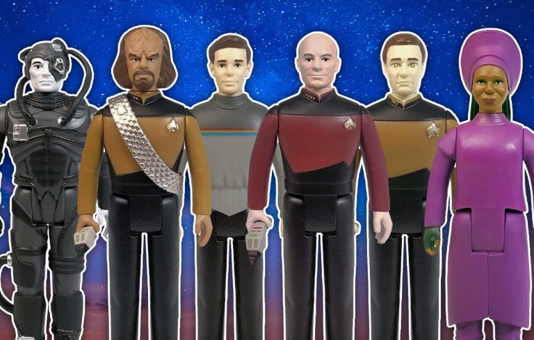 Super7 Debuts STAR TREK: TNG 3.75″ ReAction Figure Line