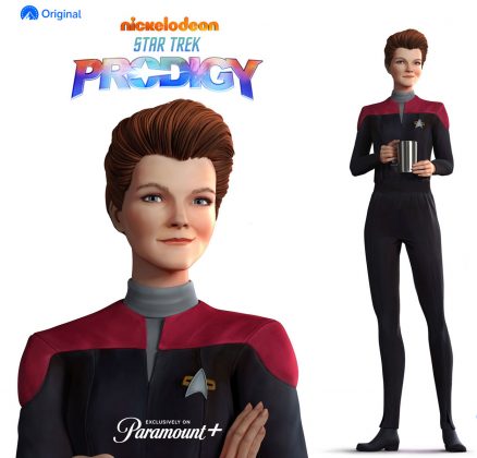 First Look at Captain Janeway in STAR TREK: PRODIGY; More Details on ...