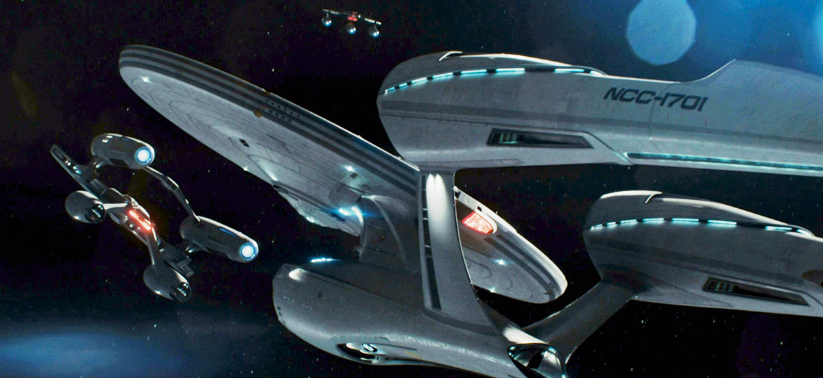 Star Trek Starfleet USS Enterprise Classic Patch 3 inches wide 