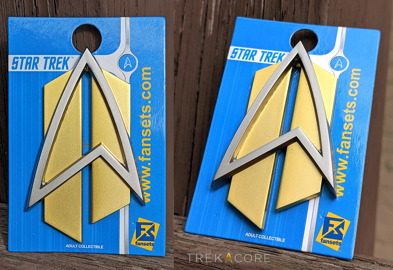 Classic Star Trek Original Series Theme Delta Logo Pin 