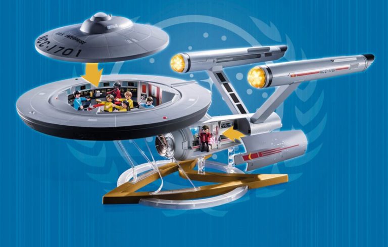 Playmobil Enters STAR TREK Frontier With 42-Inch Classic USS Enterprise Playset, Coming This September