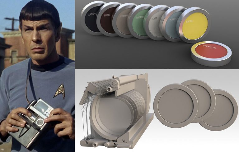 New Details About The Wand Company’s Classic STAR TREK Tricorder Replica’s “Disk Drive”