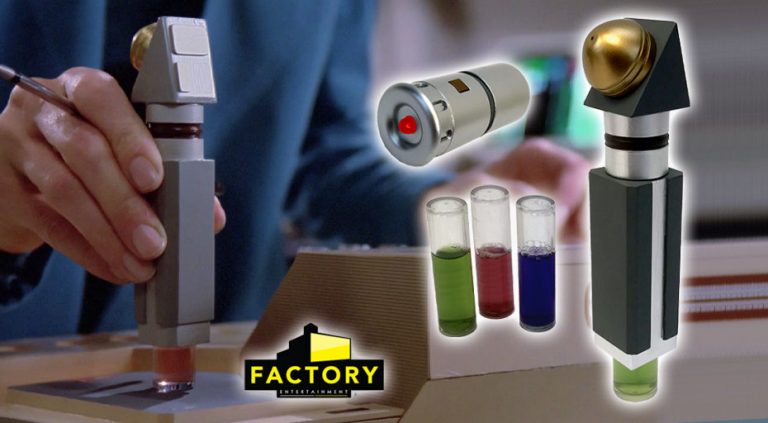 Factory Entertainment Debuts STAR TREK: TNG Medical Prop Replica Set with Electronic Hypospray, Hand Scanner