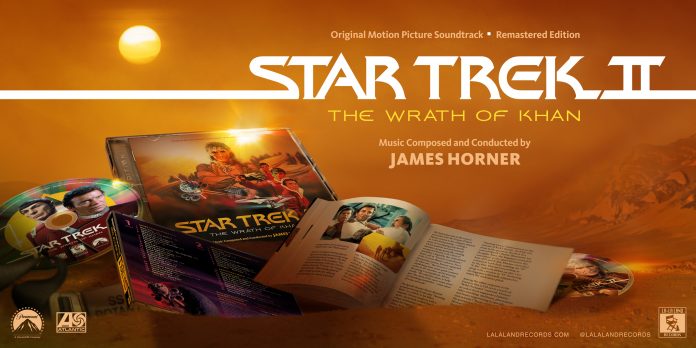 New Remastered STAR TREK II: THE WRATH OF KHAN Soundtrack Collection ...