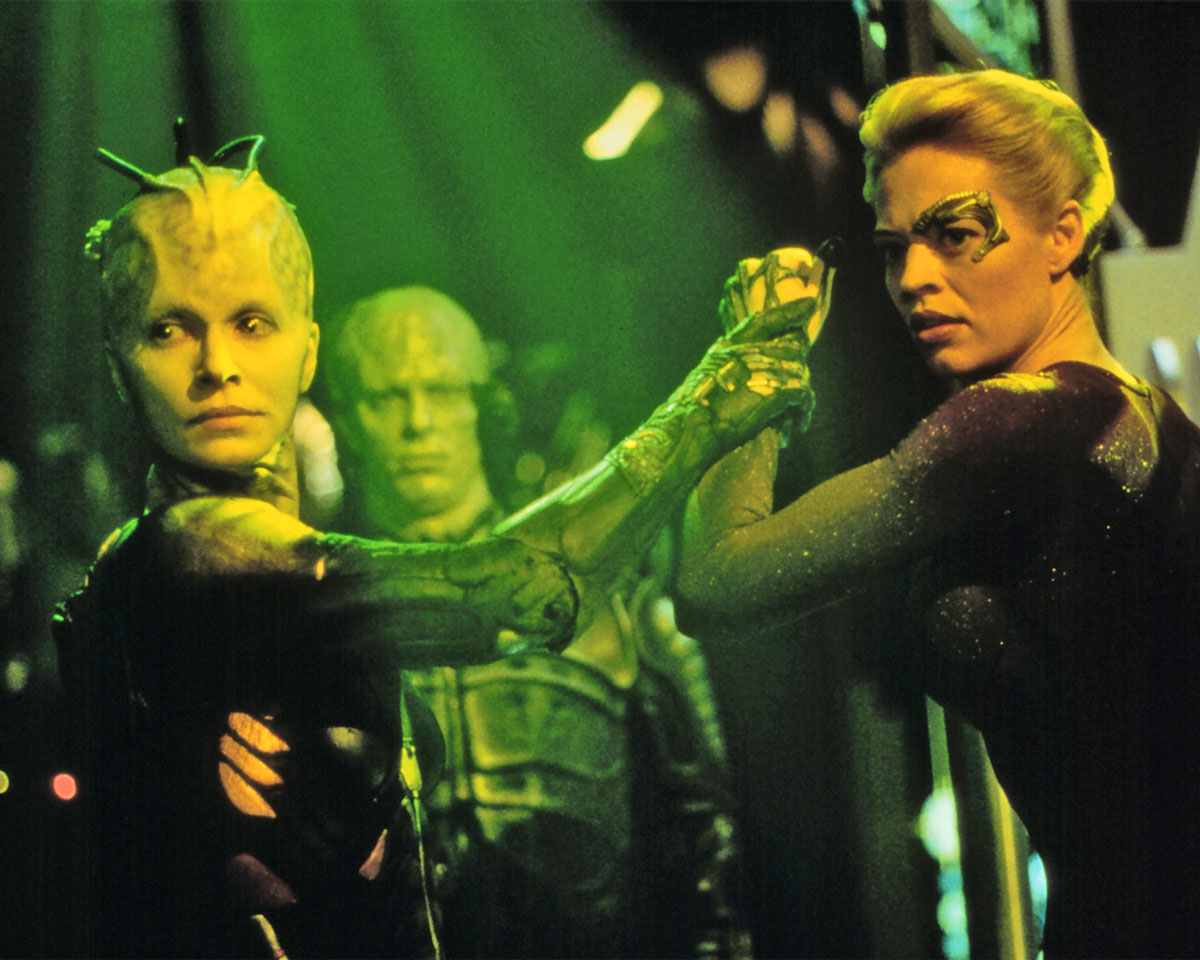 the borg queen voyager