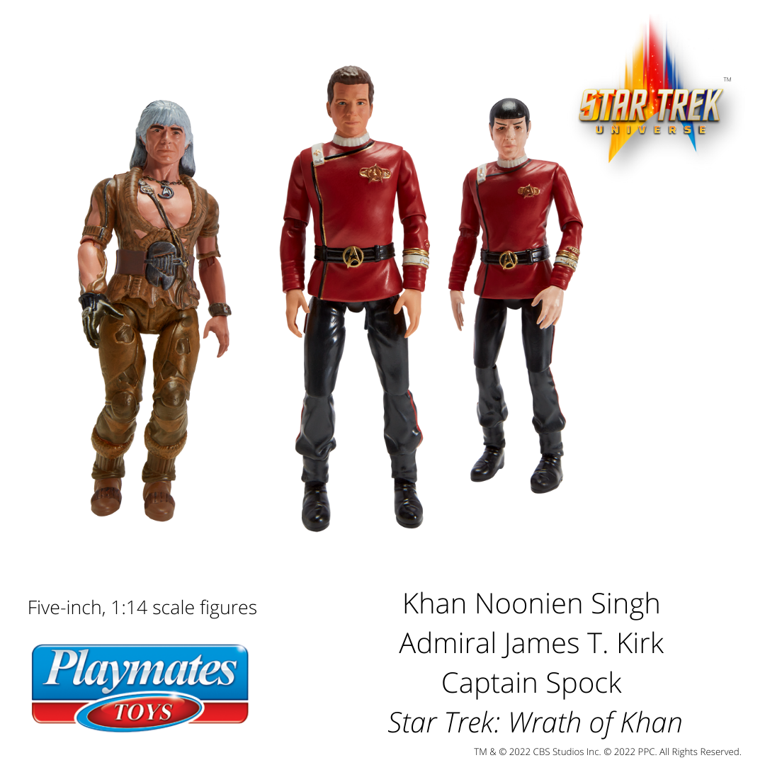 Playmates Toys Reveals First Wave of New STAR TREK Action Figures and Toys, Coming to Collectors in July • TrekCore photo