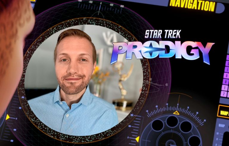 Interview — STAR TREK: PRODIGY’s Aaron Waltke on Those Future Combadges, Admiral Janeway’s New Ship, and More