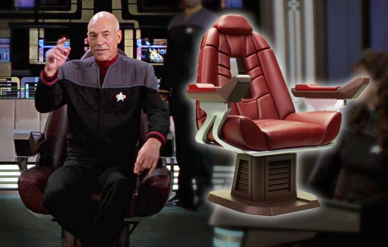 EXO-6 Unveils New 1:6-Scale STAR TREK: FIRST CONTACT Enterprise-E Captain’s Chair Replica with Working Lights and Sound