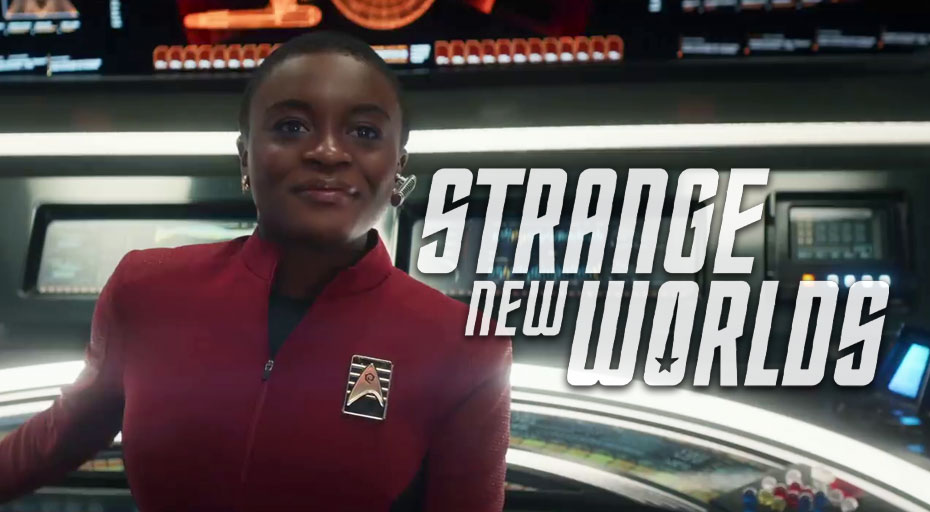 STAR TREK: STRANGE NEW WORLDS Promo Introduces Cadet Uhura • TrekCore.com