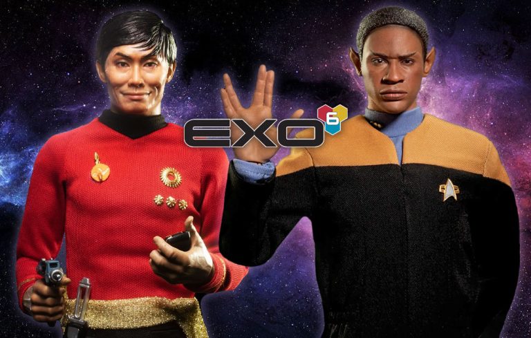 Mirror Sulu and VOYAGER’s Lt. Commander Tuvok Expand EXO-6’s 1:6-Scale STAR TREK Character Collection