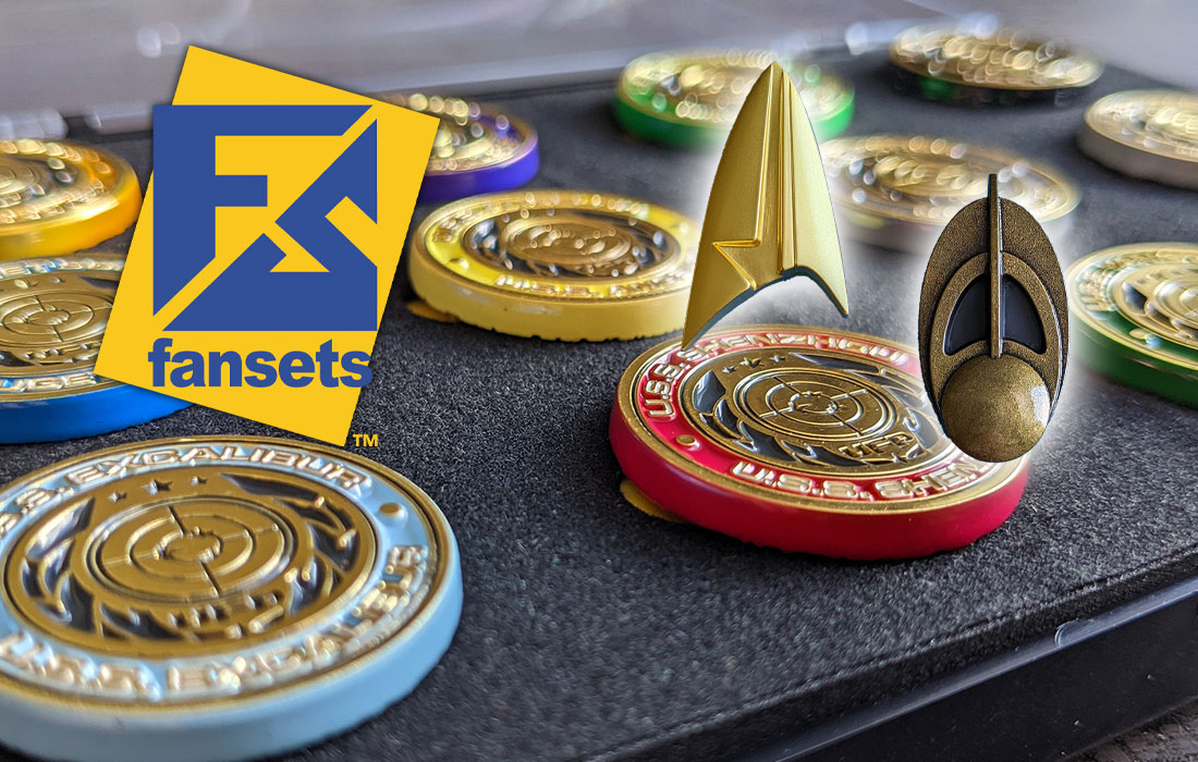 FanSets Expands STAR TREK Badge Collection into STRANGE NEW WORLDS, PICARD,  PRODIGY, the Bajoran Sector, and More • TrekCore.com