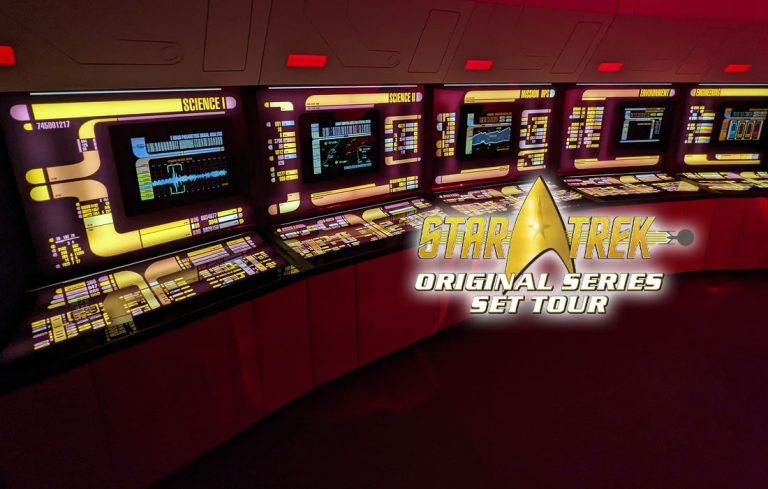 STAR TREK SET TOUR Unveils First NEXT GENERATION Set Builds