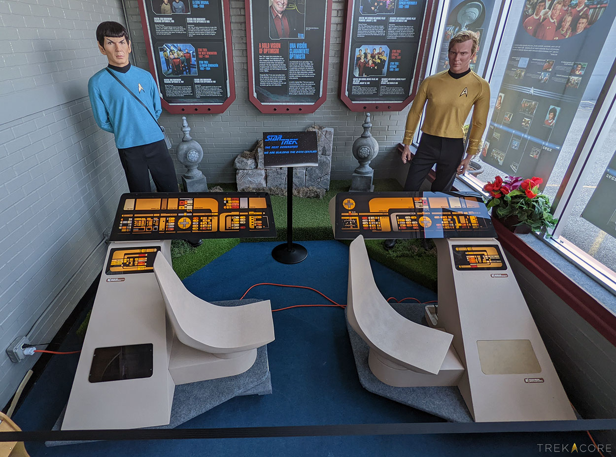 star trek tng set tour