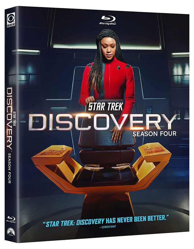 STAR TREK DISCOVERY Season 4 Jumps to Bluray in December, New PICARD