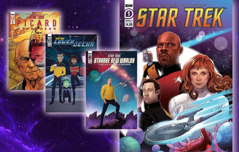 IDW’s New STAR TREK Comics Include Tales from LOWER DECKS, PICARD, STRANGE NEW WORLDS… and the Return of Ben Sisko!