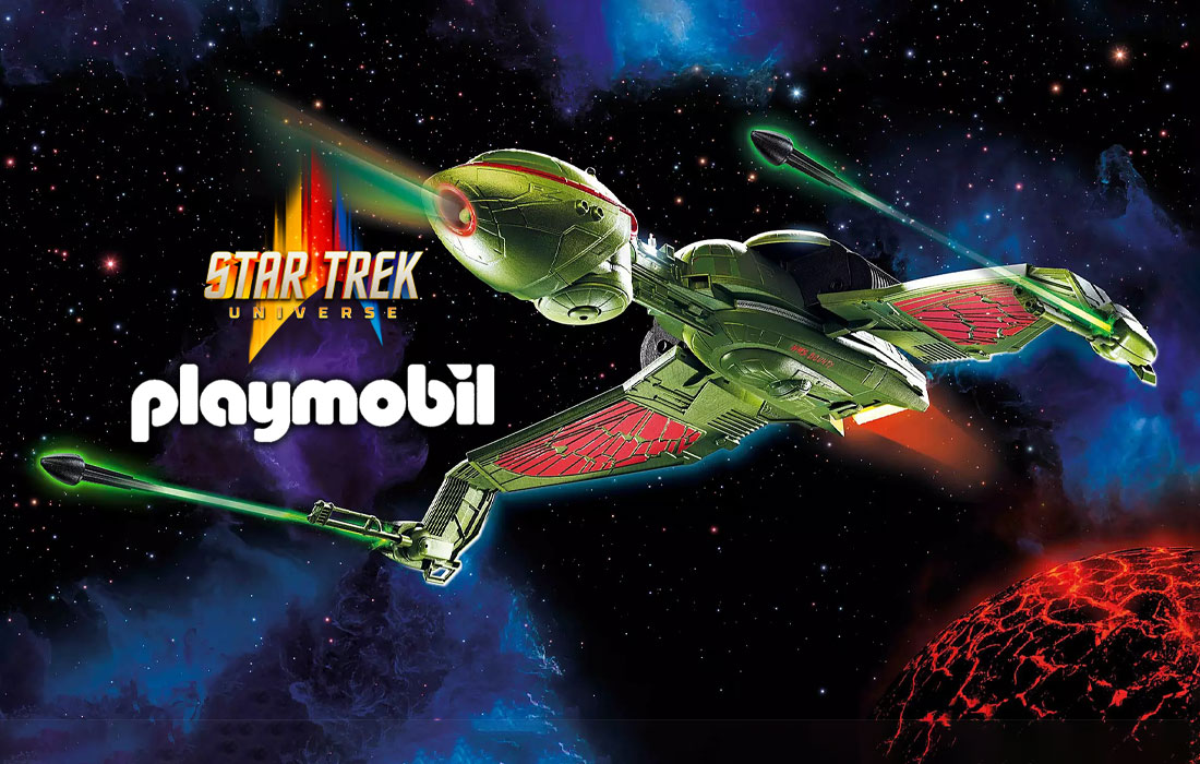 Playmobil Star Trek Universe Klingon Bird-of-Prey Playset (71089)