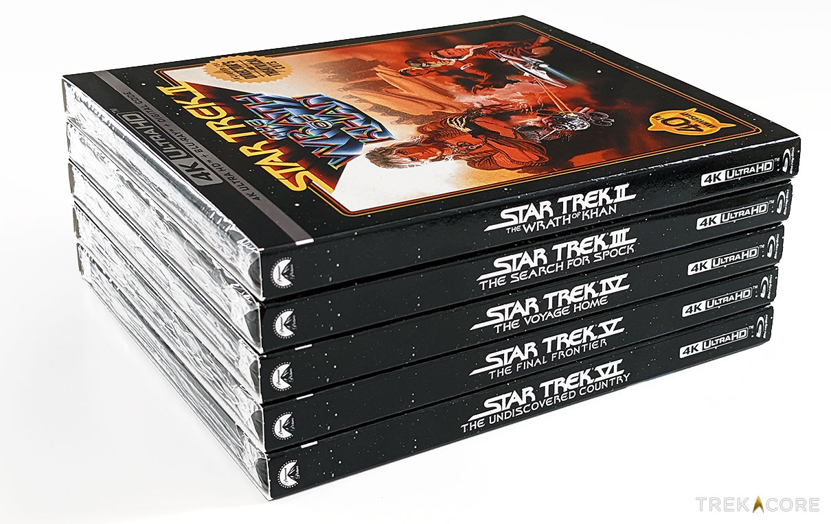 First Six Star Trek Movies getting 4K Ultra HD Blu-ray collection